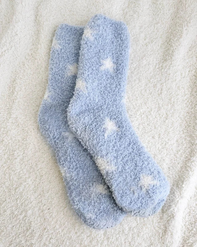 Sale Alert Blue Star Bia Fuzzy Socks