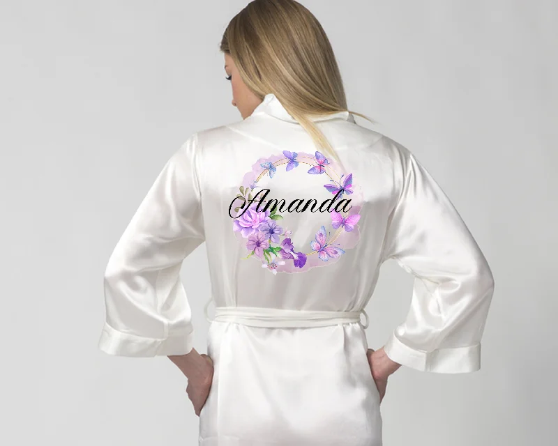 Weekend Specials to Savor Bridesmaid Floral Design Robes