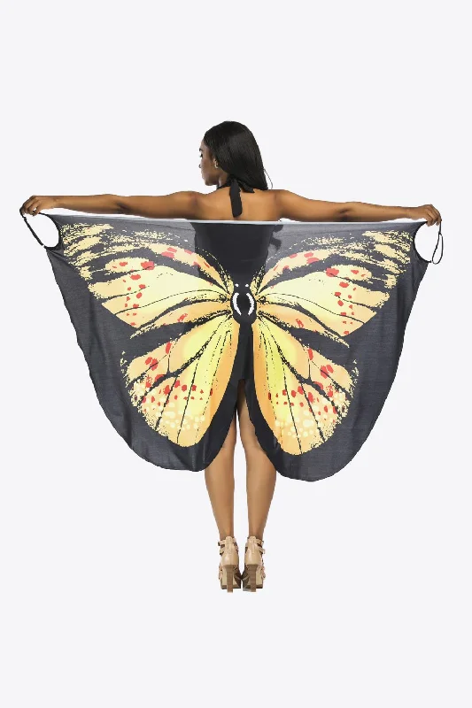 Daily Special Butterfly Spaghetti Strap Cover Up
