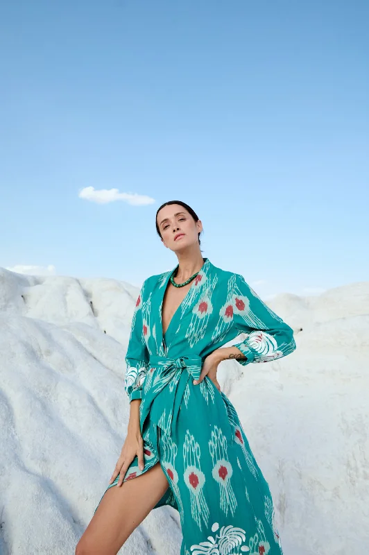 Don't Delay Chinkara Green Robe