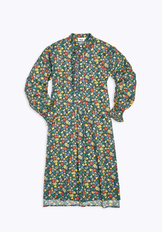 Value Deals Cornett Gown in Liberty Edenham Floral Navy