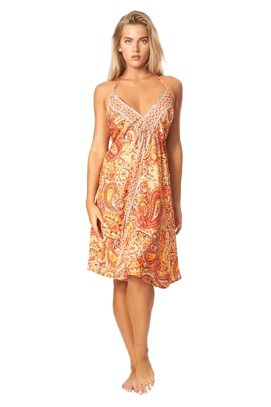 Weekend Savings Fiesta Cute Positano Mini Boho Dresses