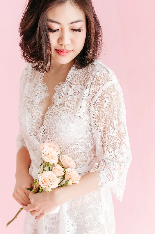 Weekend Savings Spectacular Ever After Lace Robe
