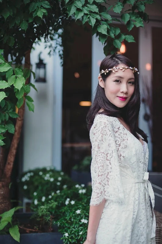 Super Bargain Fée en Blanc Lace Robe