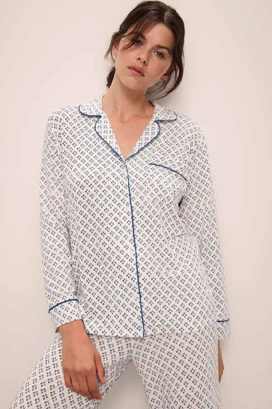 Weekend Deals That Excite Gisele Printed TENCEL™ Modal Long PJ Set