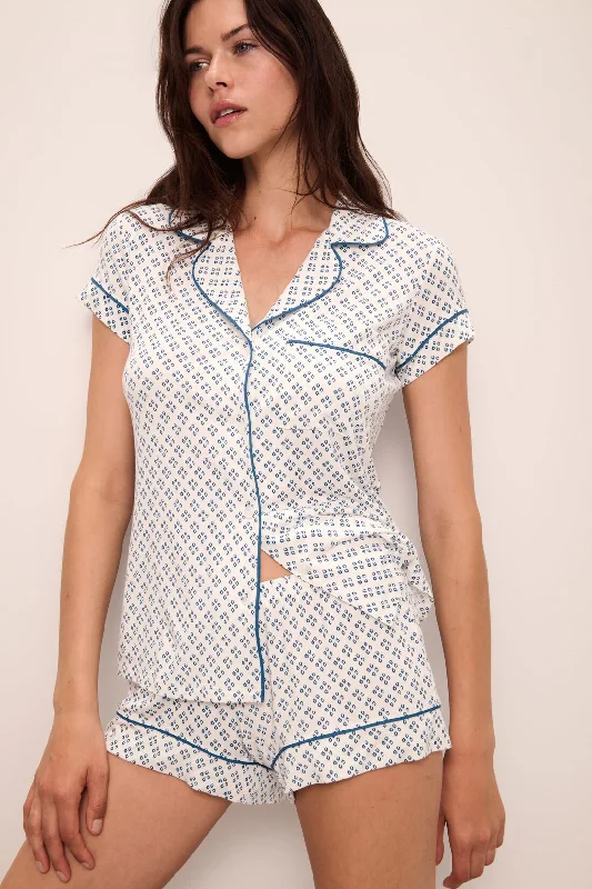 Weekend Bargains to Enjoy Gisele Printed TENCEL™ Modal Shortie Short PJ Set