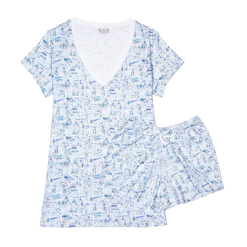Flash Sale Hamptons Women’s Short Pajama Set