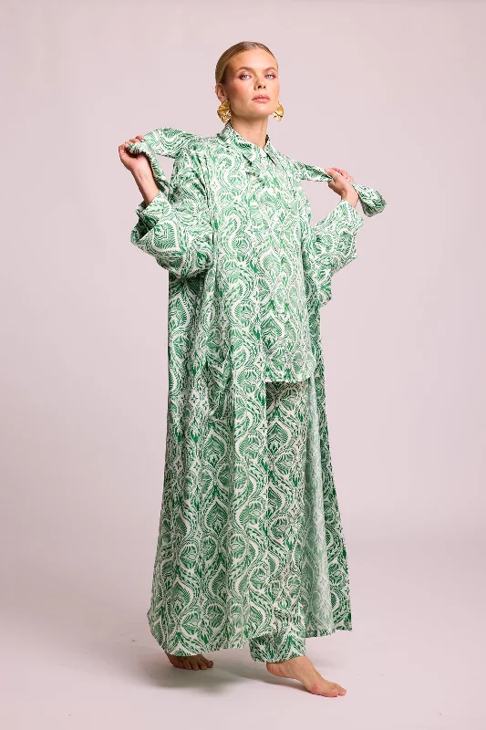 Weekend Discounts to Enjoy Kushee Green Robe