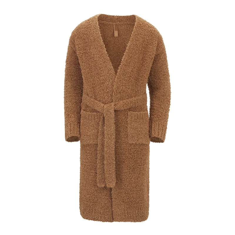 Extra Discount KIDS COZY KNIT ROBE | CAMEL
