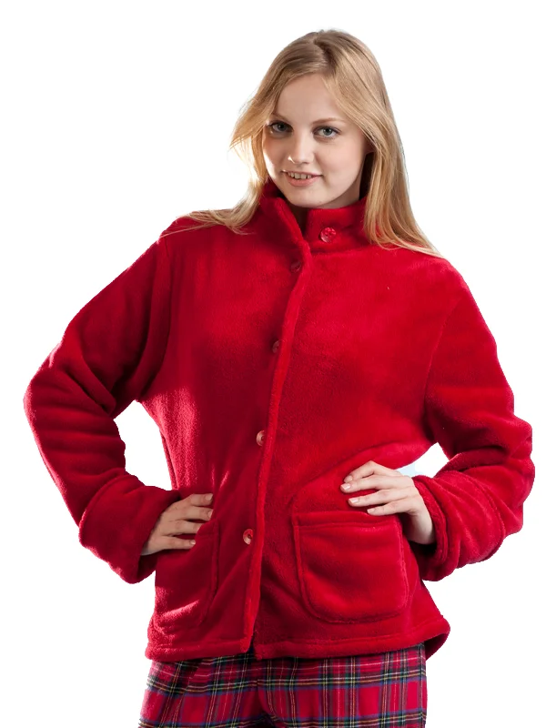 Markdown Sale La Cera Plush Bed Jacket