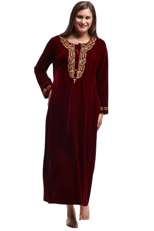 Weekend Deals That Dazzle La Cera Velour Gown