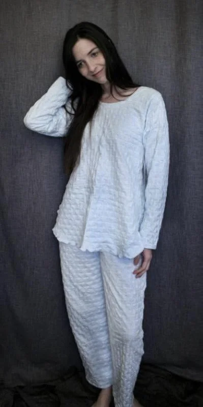 Weekend Savings Galore Long Sleeve Long Top & Long Pant Waffle Collection