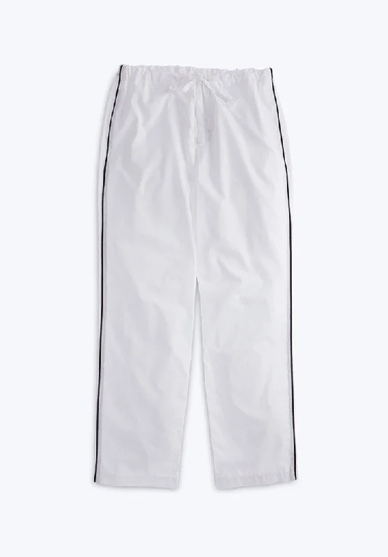 Weekend Specials Just for You Marina Pajama Pant in White End on End