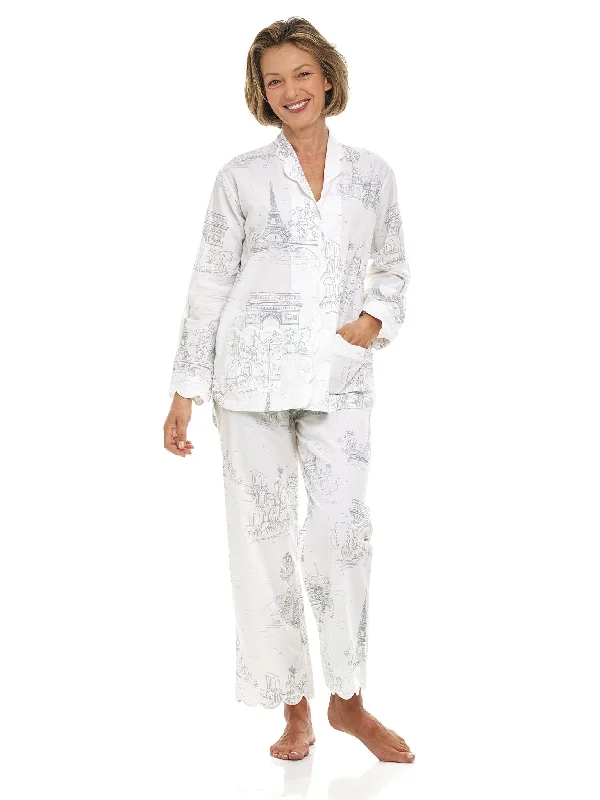 Weekend Deals That Amaze Paris Print Pajamas