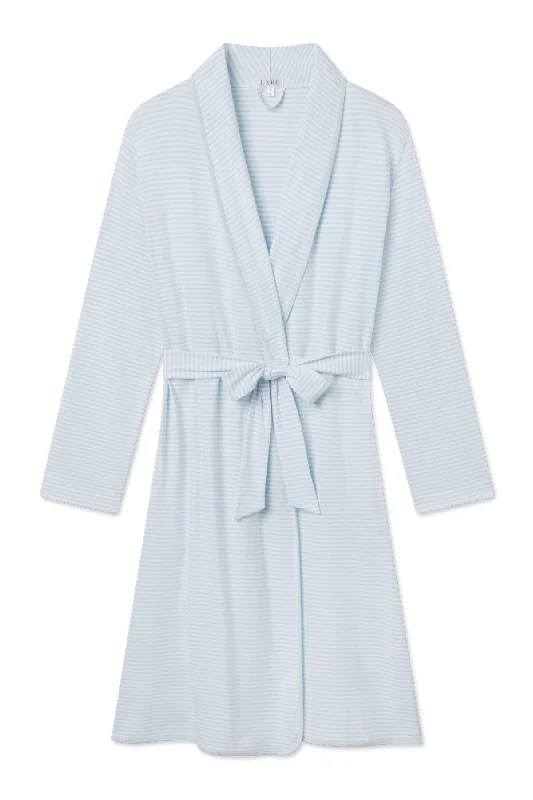 Weekend Deals That Sizzle Pima Robe in Porcelain
