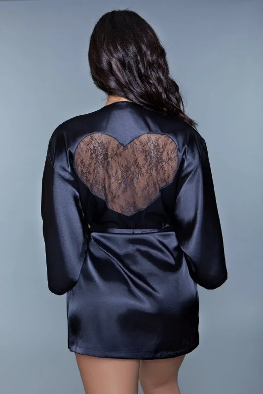 Weekend Deals That Dazzle Queen Size Amora Heart Back Robe