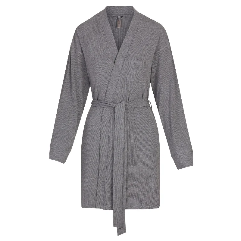 Weekend Deals That Excite SOFT LOUNGE ROBE | HEATHER GREY