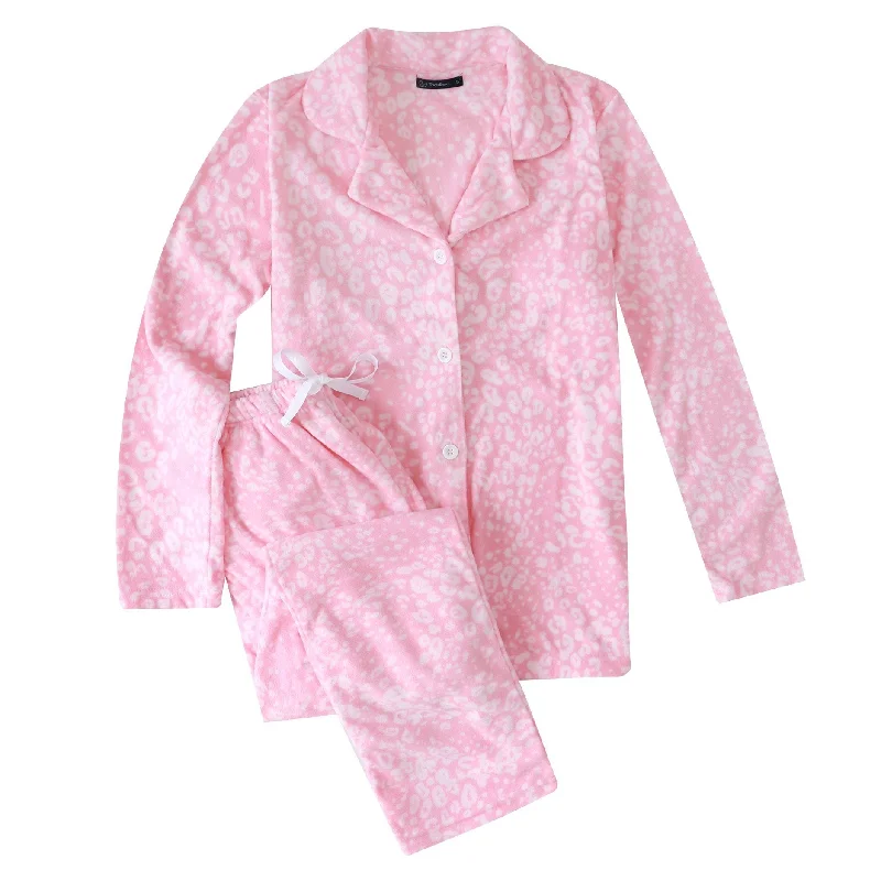 Leopard Pink/White