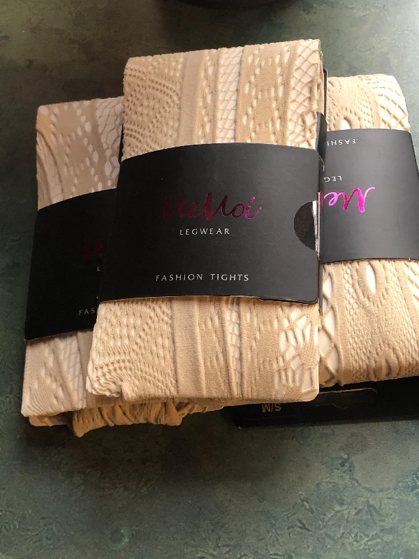 Weekend Discounts to Indulge In (1) 4 PAIR PACK MEMOI LACY TIGHTS