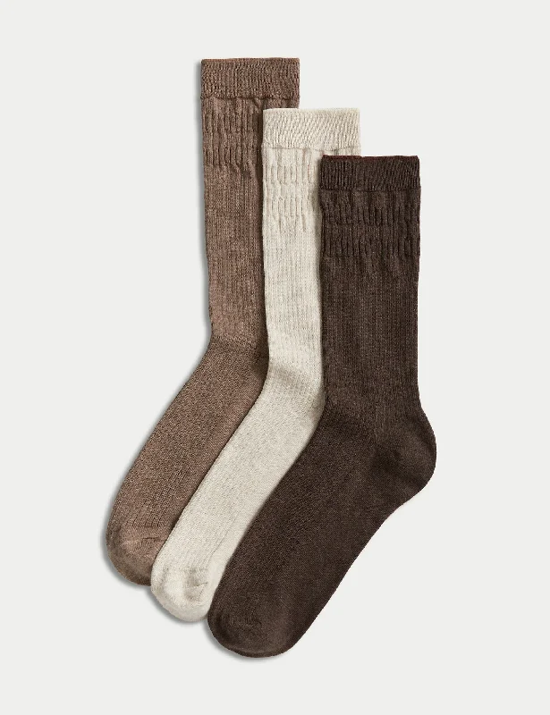 Quick Sale 3pk Gentle Grip Cool & Fresh™ Socks