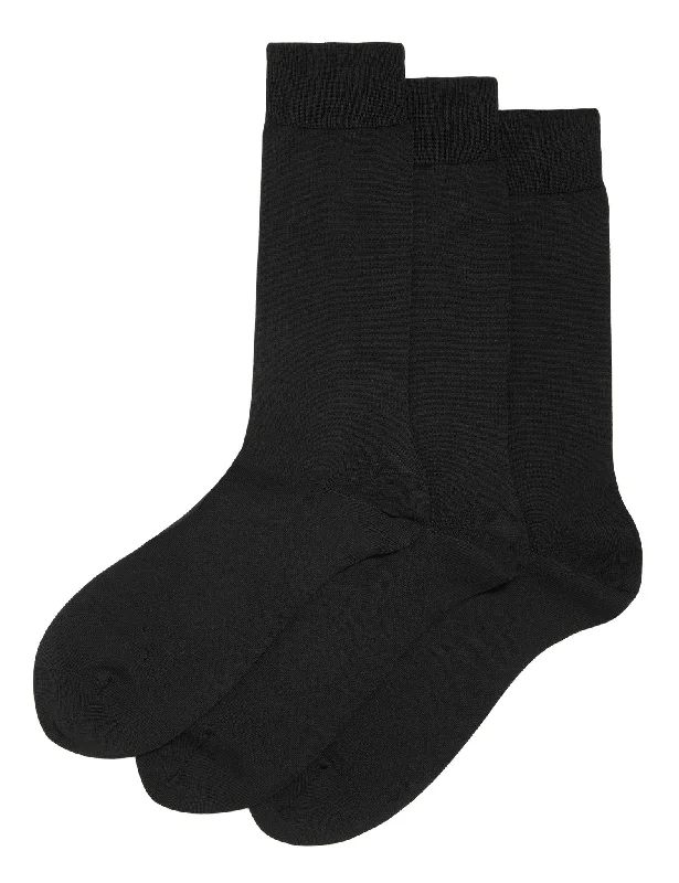 Weekend Discounts to Relish 3pk Luxury Egyptian Cotton Rich Socks