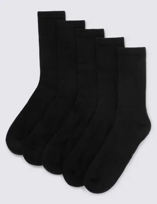 Midnight Madness 5 Pack Cool & Freshfeet Sports Socks