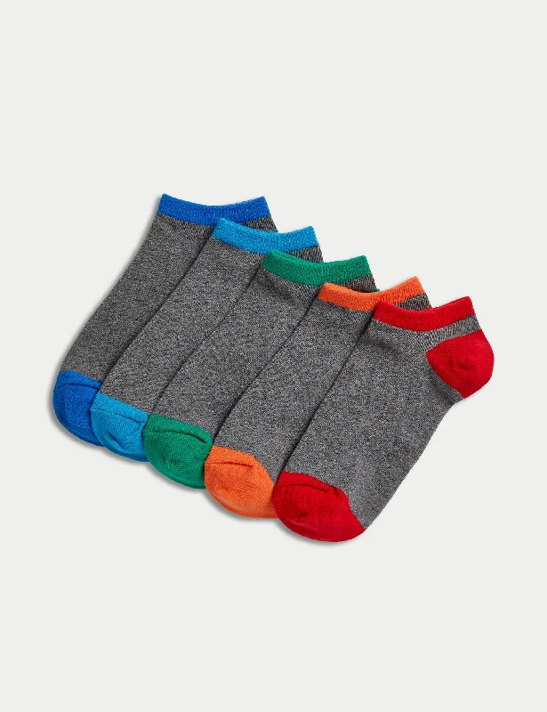 Final Offer 5pk Cool & Fresh™ Cotton Rich Trainer Liners