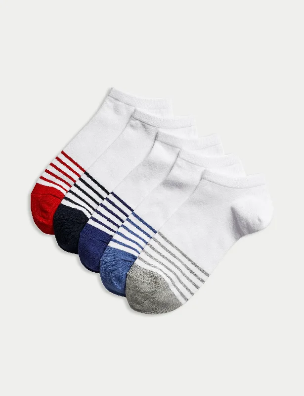 Lowest Rates 5pk Cool & Fresh™ Striped Trainer Liners™