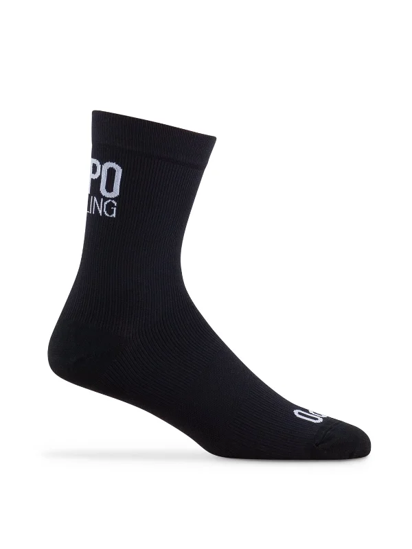 Don't Delay AC Race 15cm Socks - Black