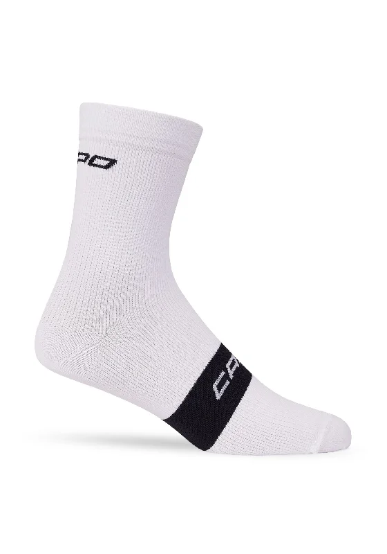 Now Available Active Q Skin Socks White