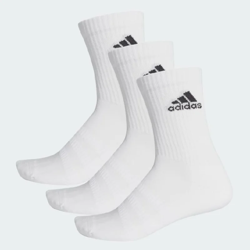 Weekend Bargains to Sizzle Adidas Cushioned Crew 3 Pairs Unisex Training Sock White/Black Weekend Bargains to Sizzle Adidas Cushioned Crew 3 Pairs Unisex Training Sock White/Black