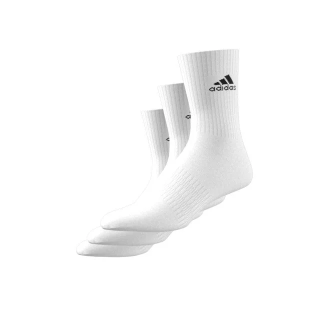 Flash Deal Adidas Unisex Training Dz9356 Cush Crw 3Pp White/White/Black