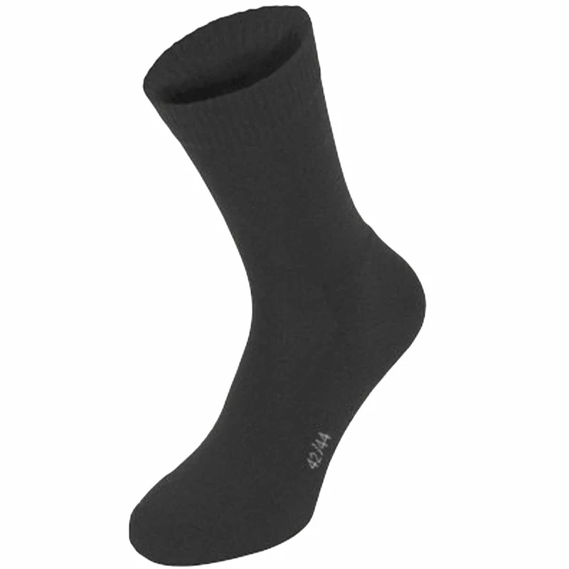 Weekend Savings Sensation Black Merino Wool Socks