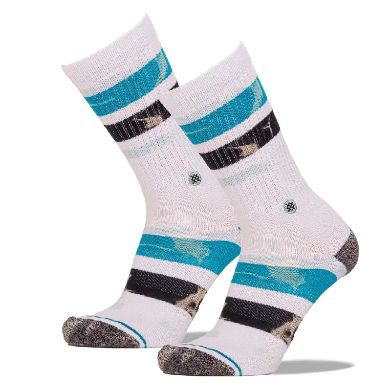 Black, Teal, and White