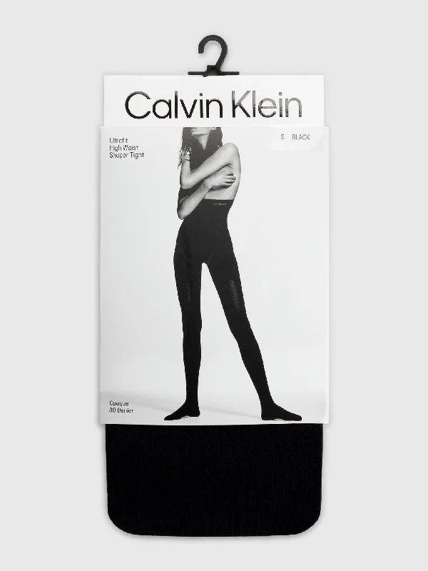Steals and Deals Calvin Klein® Ultrafit High Waist Shaper 80 Denier Opaque Tights