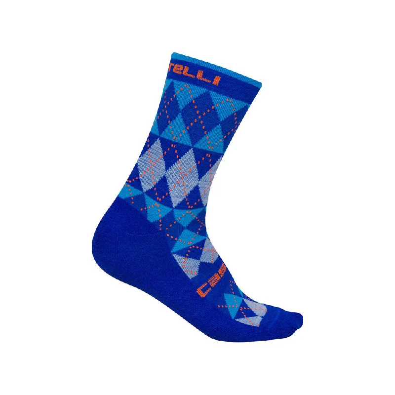 Reduced Rates Castelli Mens Diverso Merino Socks - Ceramic Blue