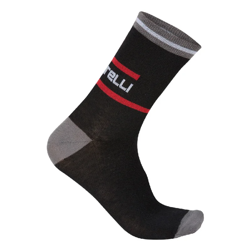 Weekend Discounts to Grab Castelli Mens Incendio Socks - Black