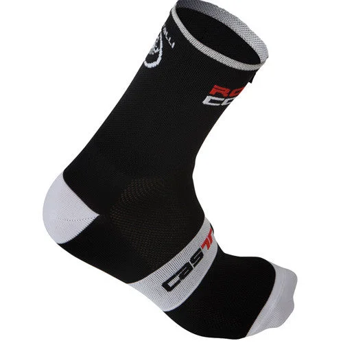 Unmissable Sale Castelli Mens Rosso Corsa 13 Socks - Black