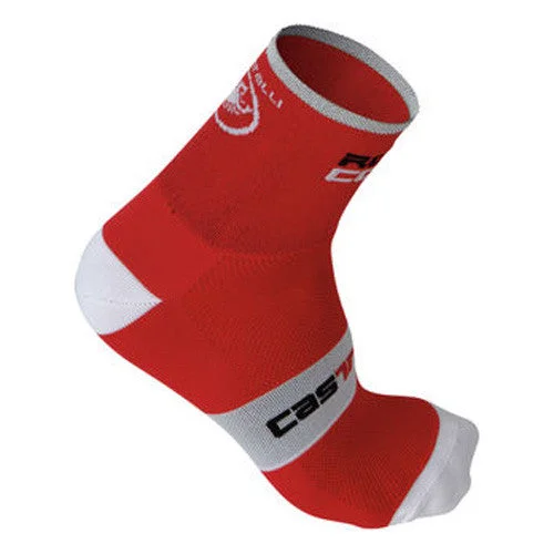 Big Savings Castelli Mens Rosso Corsa 9 Socks - Red