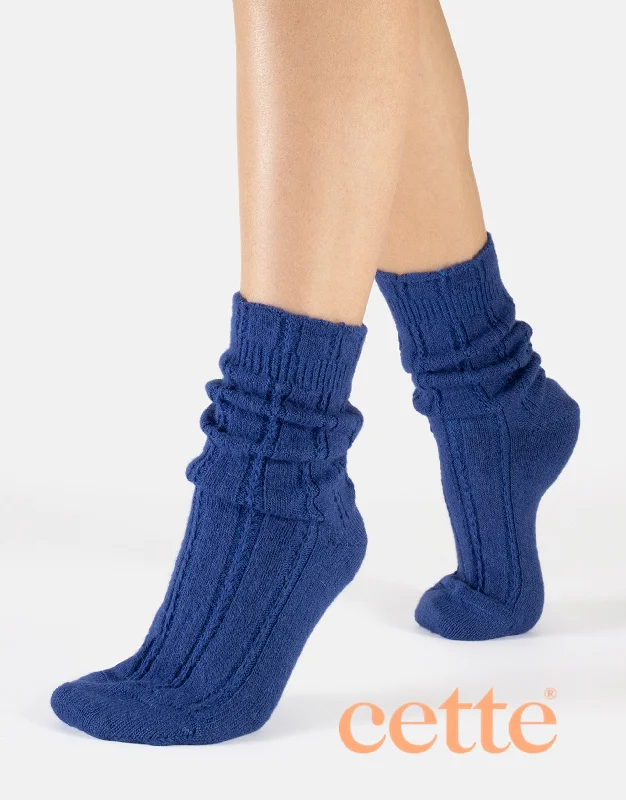Special Discount Cette Alpaca Wool Sock 258-12 Blue