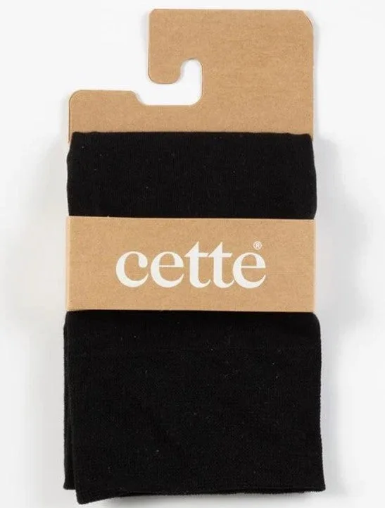 Weekend Offers That Delight Cette Montreux Plus Size Cotton Knee Highs Black 216-12
