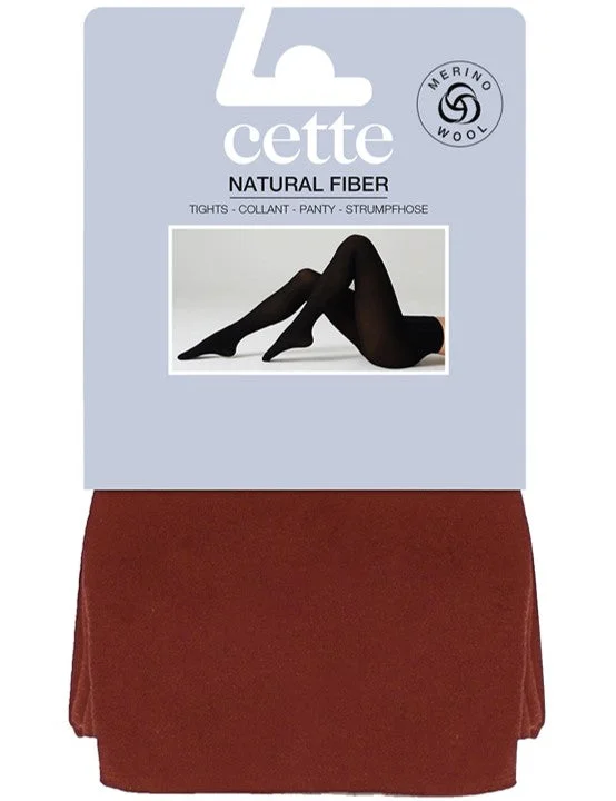 Weekend Discounts to Love Cette Quito Merino Wool Tights Bordeaux