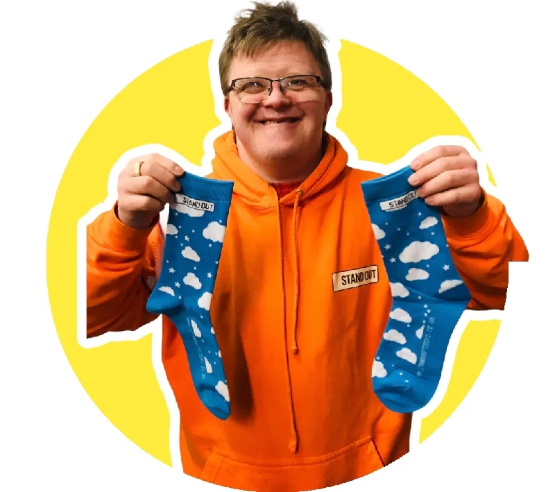 Weekend Shopping Made Better Cloud Nine Patterned Socks
