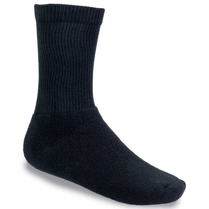 Make Your Weekend Count with Savings Stone Peak Crew Youth Socks - Black 3 pack