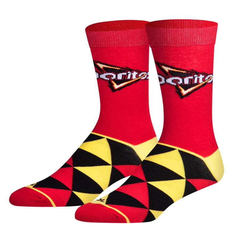 Top Pick Doritos Nacho Cheese Men's Crew Socks