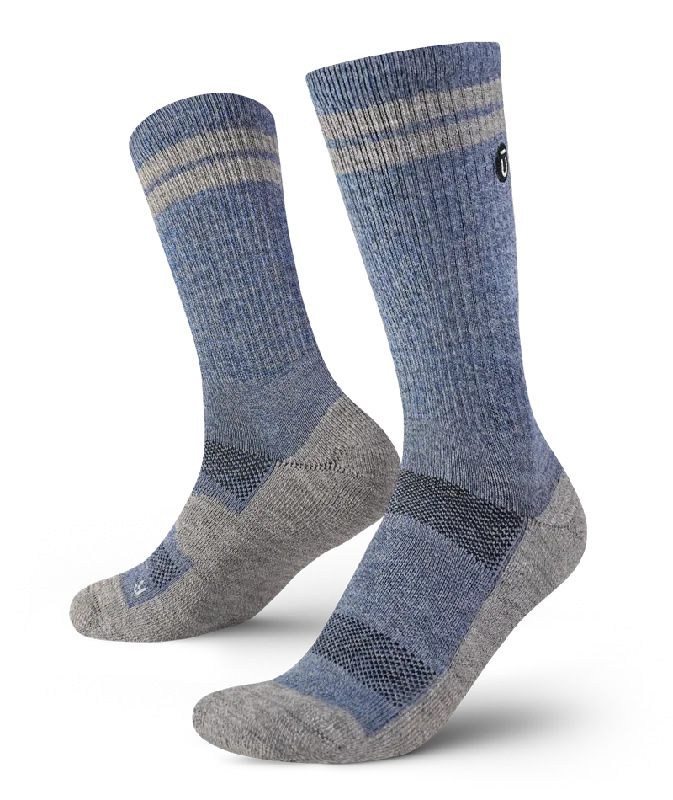 Don't Delay Everyday Merino Crew Socks Sky