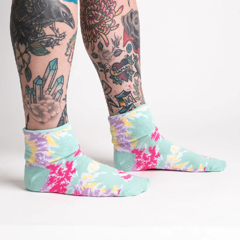 Low Price Feeling Groovy | Women's Turn Cuff Crew