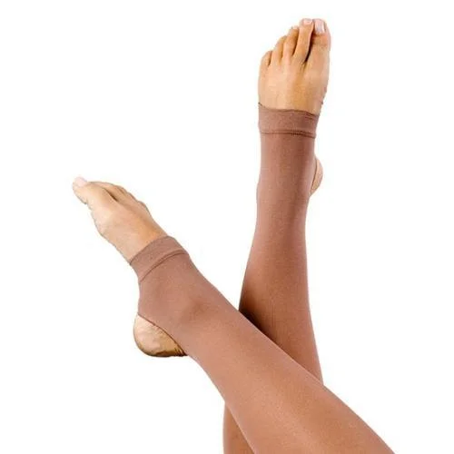 Big Deal Fiesta Feather Soft Opaque Stirrup Tights / CLEARANCE 1066
