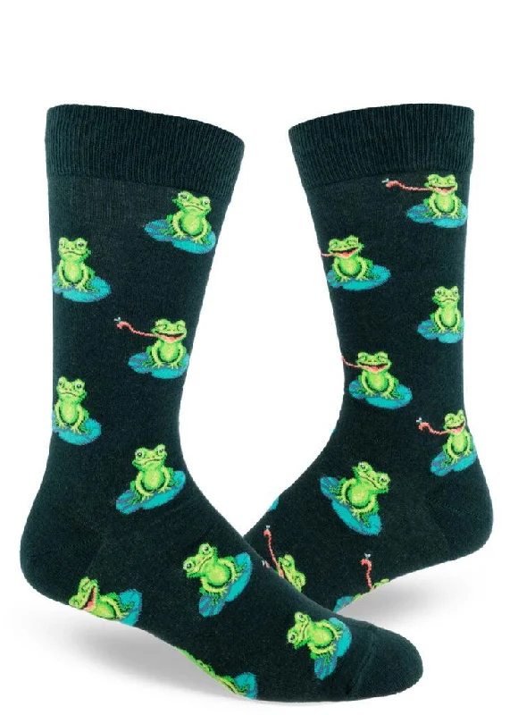 Weekend Savings Bonanza Funny Frog | Men's Crew