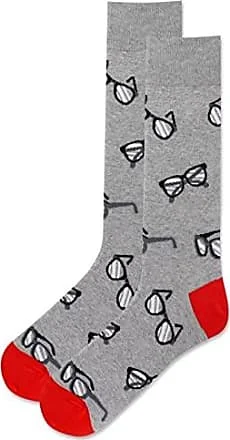 Weekend Discounts to Snag "Glasses " Crew Socks by Hot Sox - Large